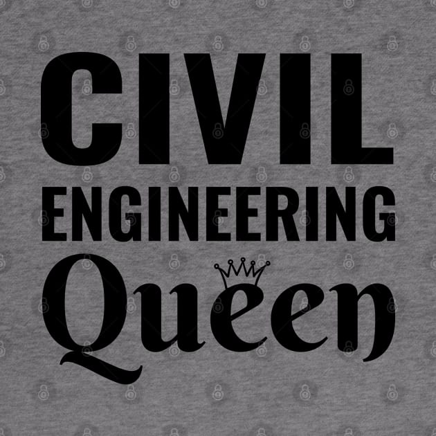 Civil Engineering Queen Women in stem steminist by Petalprints